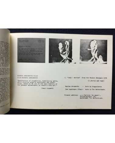 Nobuo Yamagishi - Body as a Visual Language - 1977