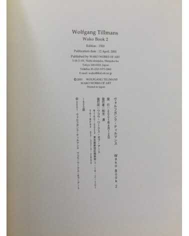Wolfgang Tillmans - Wako Book 2 - 2001