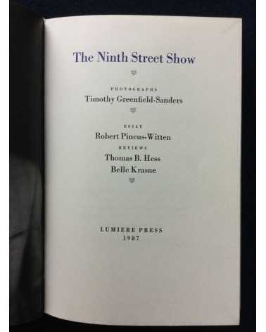 Timothy Greenfield-Sanders - The Ninth Street Show (9th St.) - 1987