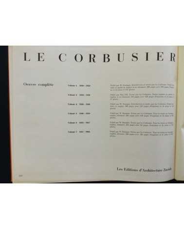 Le Corbusier - Oeuvres completes en 8 volumes - 1973