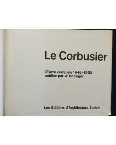 Le Corbusier - Oeuvres completes en 8 volumes - 1973