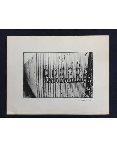 Masashi Utsumi - Photobook - 1976