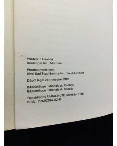 Chantal Pontbriand - Performance Text(e)s & Documents - 1981