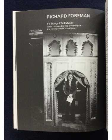 Chantal Pontbriand - Performance Text(e)s & Documents - 1981
