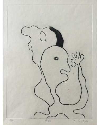 Nobuyuki Oura - Set of 14 silkscreens - 1970-1971