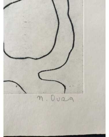 Nobuyuki Oura - Set of 14 silkscreens - 1970-1971