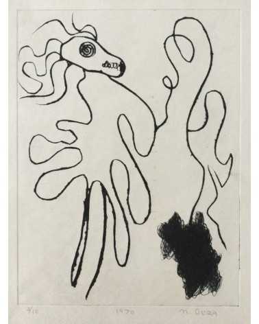 Nobuyuki Oura - Set of 14 silkscreens - 1970-1971