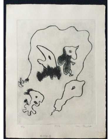 Nobuyuki Oura - Set of 14 silkscreens - 1970-1971