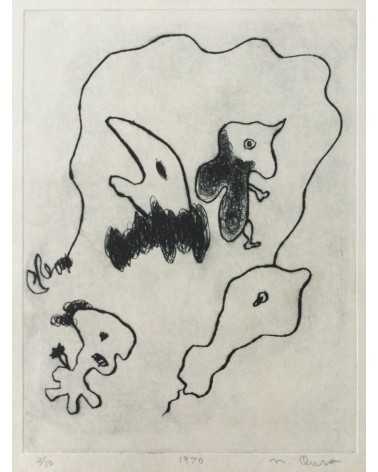 Nobuyuki Oura - Set of 14 silkscreens - 1970-1971