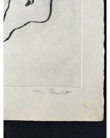 Nobuyuki Oura - Set of 14 silkscreens - 1970-1971