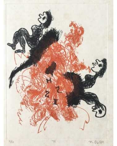Nobuyuki Oura - Set of 14 silkscreens - 1970-1971