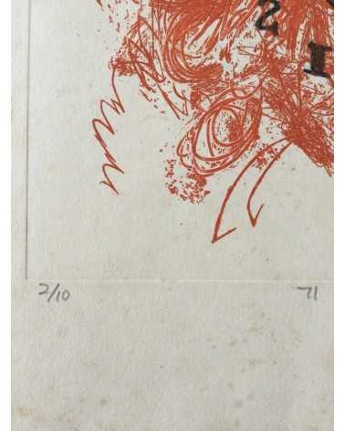 Nobuyuki Oura - Set of 14 silkscreens - 1970-1971