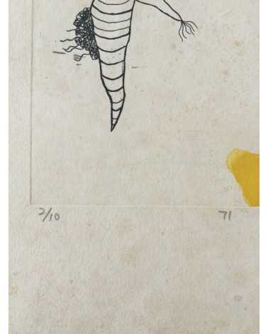 Nobuyuki Oura - Set of 14 silkscreens - 1970-1971