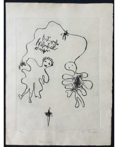 Nobuyuki Oura - Set of 14 silkscreens - 1970-1971