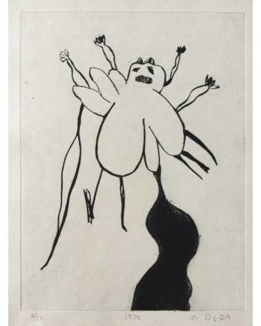 Nobuyuki Oura - Set of 14 silkscreens - 1970-1971