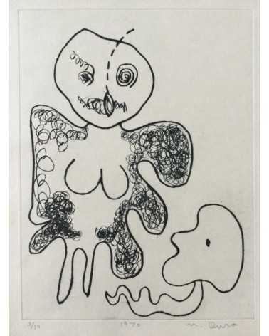 Nobuyuki Oura - Set of 14 silkscreens - 1970-1971