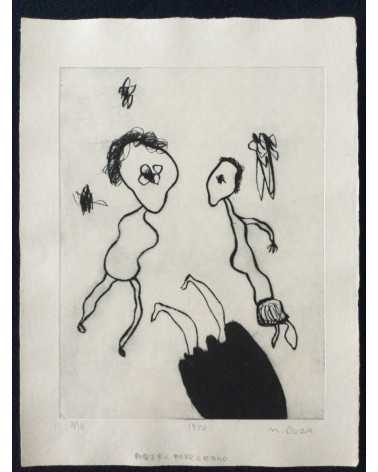 Nobuyuki Oura - Set of 14 silkscreens - 1970-1971