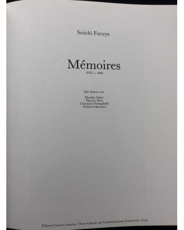 Seiichi Furuya - Memoires - 1989