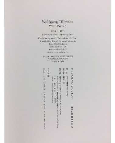 Wolfgang Tillmans - Wako Book 5 - 2014