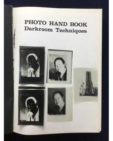 Tokyo Photographic College - Photo Hand Book, Photographic Techniques and Darkroom Techniques - 1972