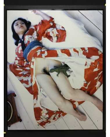 Nobuyoshi Araki - Self, Life, Death with original color print "Kaori" - 2005
