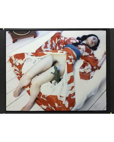 Nobuyoshi Araki - Self, Life, Death with original color print "Kaori" - 2005