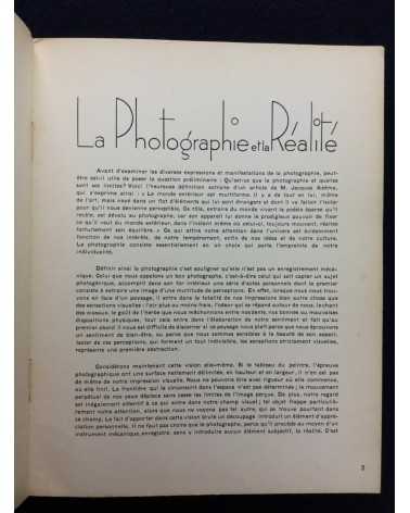 Marcel Natkin - L'art de voir et la photographie - 1935