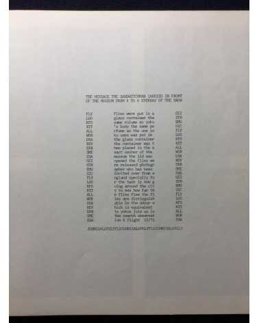 Yoko Ono - Museum of Modern (F)art, One woman show - 1971