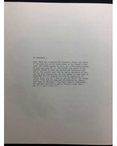 Yoko Ono - Museum of Modern (F)art, One woman show - 1971