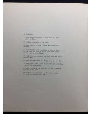 Yoko Ono - Museum of Modern (F)art, One woman show - 1971