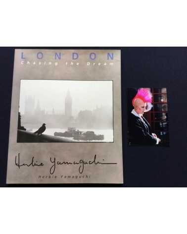 Herbie Yamaguchi - London Chasing the Dream & original print - 2003