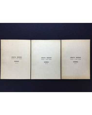 Arata Isozaki - Works, set of 3 books - 1965/1972