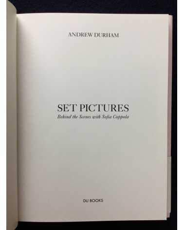 Andrew Durham - Set Pictures Behind the Scenes with Sofia Coppola [Special Edition] - 2018