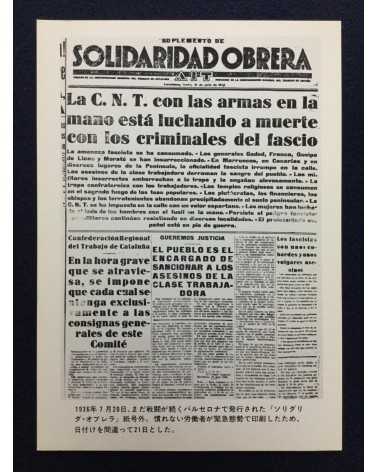 50th Anniversary of the Spanish Revolution - 1986